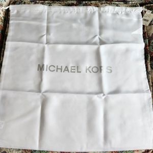 NWT Large Michael Kors Dustbag.  19 inch x 19 inch poly drawstring bag.